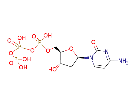 Molecular Structure of 2056-98-6 (2'-DEOXY-CYTIDINE-5'-TRIPHOSPHATE LITHIUM SALT)