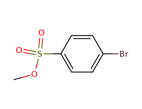 Molecular Structure of 6213-85-0 (4-Bromobenzenesulfonic acid methyl ester)
