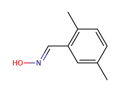 Molecular Structure of 202522-21-2 (Benzaldehyde, 2,5-dimethyl-, oxime (9CI))