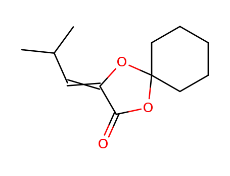 5'-isobutylidenecyclohexanespiro-2'-(1',3'-dioxolan)-4'-one