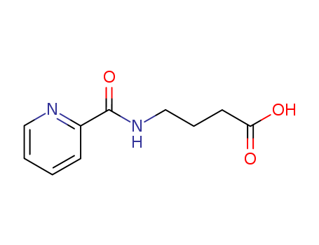 Butanoic acid, 4-[(2-pyridinylcarbonyl)amino]-