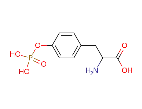 Molecular Structure of 41863-47-2 (O-PHOSPHO-DL-TYROSINE))