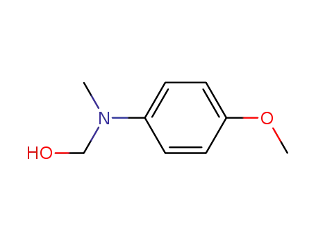 Molecular Structure of 61600-00-8 (Methanol, [(4-methoxyphenyl)methylamino]-)