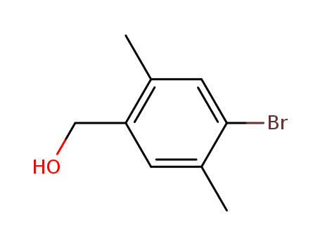 Molecular Structure of 952303-55-8 (4-Bromo-2,5-dimethylbenzyl alcohol)