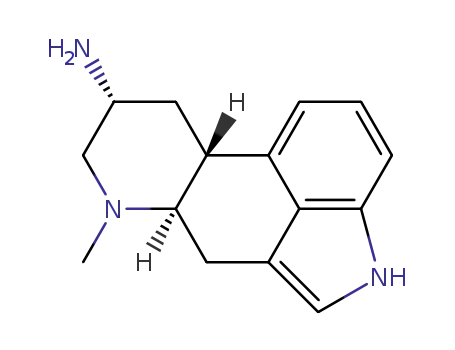Molecular Structure of 51898-44-3 (6-methylergolin-8beta-amine)