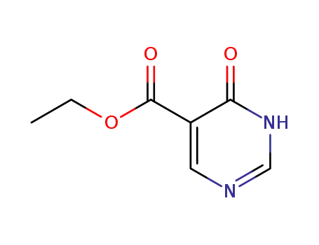 Molecular Structure of 4786-52-1 (Ethyl 4-hydroxypyrimidine-5-carboxylate)
