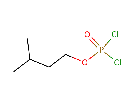 Molecular Structure of 114503-61-6 (Phosphorodichloridic acid, 3-methylbutyl ester)