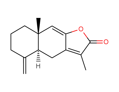 Molecular Structure of 73069-13-3 (Atractylenolide-1)