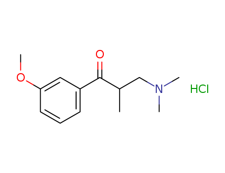 3-(Dimethylamino)-1-(3-methoxyphenyl)-2-methylpropan-1-one hydrochloride