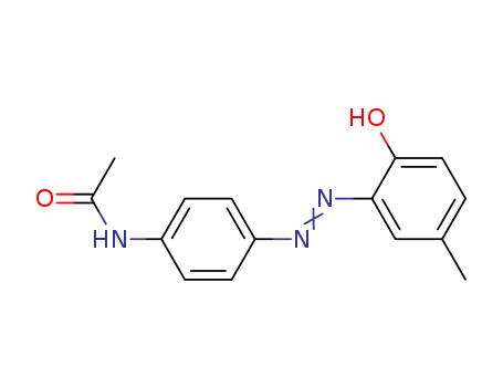 Acetamide,N-[4-[2-(2-hydroxy-5-methylphenyl)diazenyl]phenyl]-