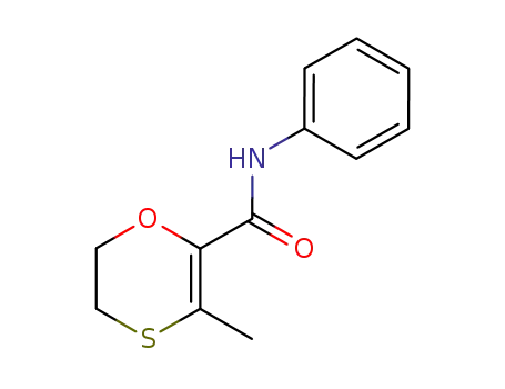 Molecular Structure of 69892-02-0 (5,6-DIHYDRO-3-METHYL-N-PHENYL-1,4-OXATHIN-2-CARBOXAMIDE)