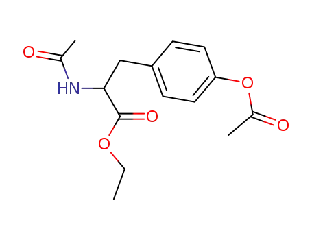 DL-Tyrosine, N-acetyl-, ethyl ester, acetate (ester)