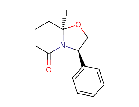 (3R,8aR)-5-oxo-3-phenyl-2,3,6,7,8,8a-hexahydro-5H-oxazolo[3,2-a]pyridine