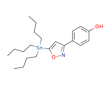 Phenol, 4-[5-(tributylstannyl)-3-isoxazolyl]-