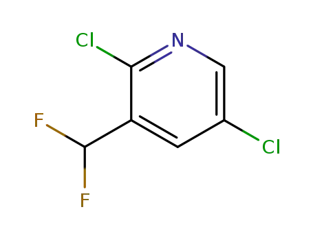 피리딘, 2,5-디클로로-3-(디플루오로메틸)-(9CI)