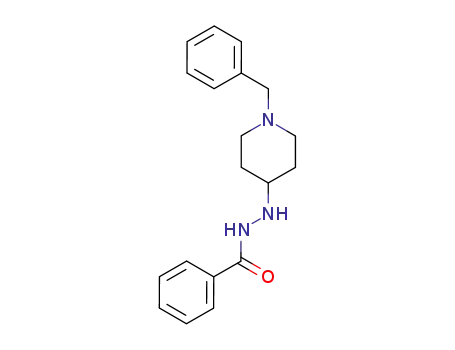 Molecular Structure of 52313-55-0 (N-(1-benzyl-4-piperidyl)benzohydrazide)