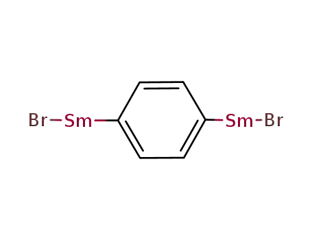 Molecular Structure of 107839-21-4 (C<sub>6</sub>H<sub>4</sub>Sm<sub>2</sub>Br<sub>2</sub>)