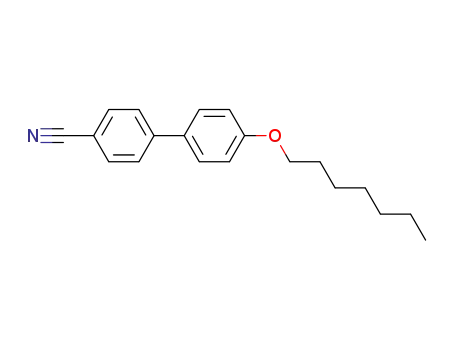 Molecular Structure of 52364-72-4 (4'-Heptyloxy-4-cyanobiphenyl)