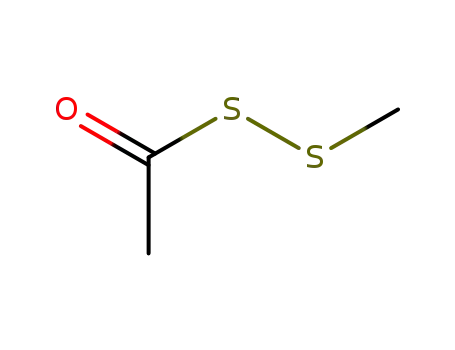 Molecular Structure of 5813-72-9 (Acetyl(methyl) persulfide)