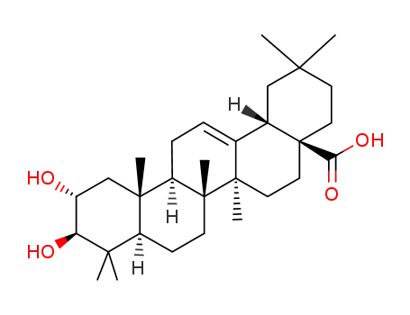 Molecular Structure of 4373-41-5 (Maslinic acid)