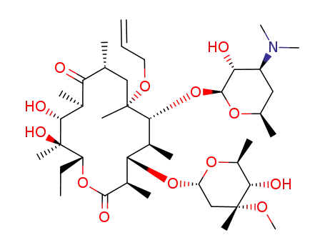 Molecular Structure of 198482-51-8 (6-O-allylerythromycin A)
