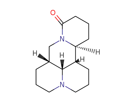 Molecular Structure of 17801-36-4 ((5β,6β,7β)-Matridin-15-one)