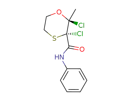 2,3-dichloro-2-methyl-1,4-oxathiin-3-carboxanilide