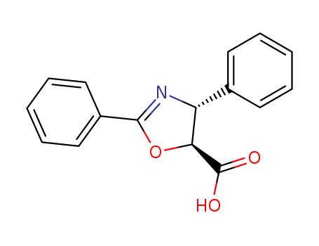 5-Oxazolecarboxylic acid, 4,5-dihydro-2,4-diphenyl-, (4R,5S)-