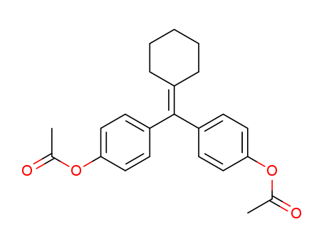 (Cyclohexylidenemethylene)bis(4,1-phenylene) diacetate