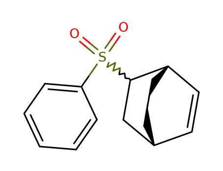 Molecular Structure of 77550-13-1 (5-(phenylsulfonyl)bicyclo<2.2.2>oct-2-ene)