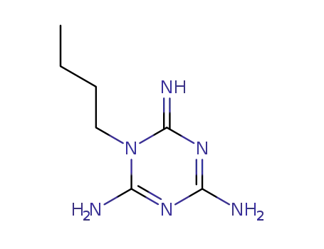 4,6-diamino-1-butyl-1<i>H</i>-[1,3,5]triazin-2-one-imine