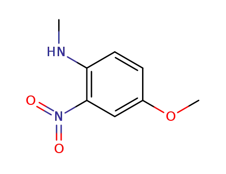 Molecular Structure of 3360-79-0 (4-METHOXY-N-METHYL-2-NITROBENZENAMINE)