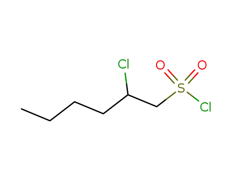 2-Chlorohexane-1-sulfonyl chloride