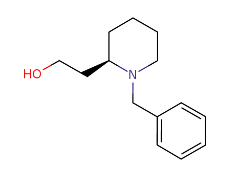 2-Piperidineethanol, 1-(phenylmethyl)-, (2R)-
