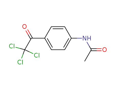 Molecular Structure of 103501-31-1 (acetic acid-(4-trichloroacetyl-anilide))