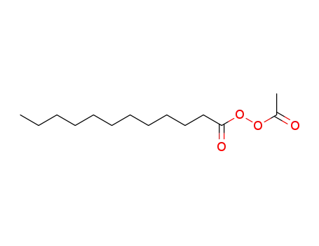Molecular Structure of 26932-87-6 (acetyl dodecanoyl peroxide)
