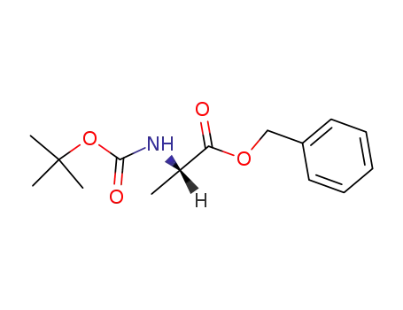 Molecular Structure of 51814-54-1 (BOC-ALA-OBZL)