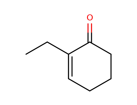 Molecular Structure of 31863-60-2 (2-Cyclohexen-1-one, 2-ethyl-)