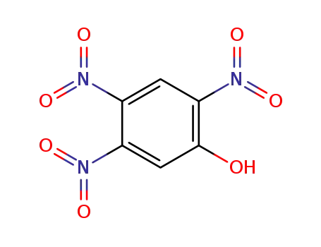 Molecular Structure of 610-26-4 (2,4,5-trinitrophenol)