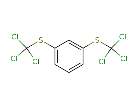 Molecular Structure of 861601-41-4 (1,3-bis-trichloromethylsulfanyl-benzene)
