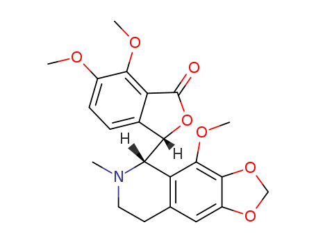 (3R)-6,7-dimethoxy-3-[(5S)-4-methoxy-6-methyl-5,6,7,8-tetrahydro[1,3]dioxolo[4,5-g]isoquinolin-5-yl]-2-benzofuran-1(3H)-one