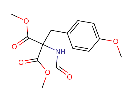 formylamino-(4-methoxy-benzyl)-malonic acid dimethyl ester