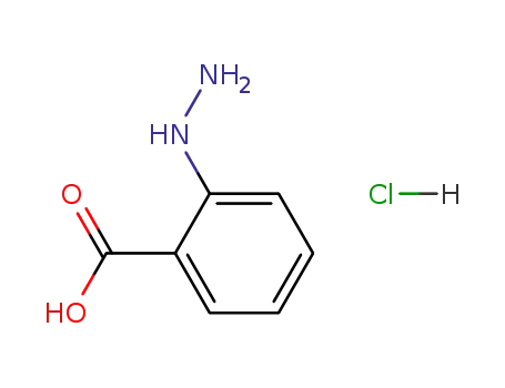 2-Hydrazinylbenzoic acid;hydron;chloride