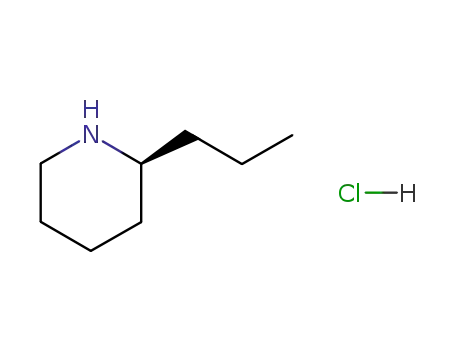 Molecular Structure of 555-92-0 ((+/-)-2-PROPYLPIPERIDINE HYDROCHLORIDE)