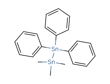 Molecular Structure of 1235-18-3 (trimethylstannanyl - triphenylstannanyl (1:1))