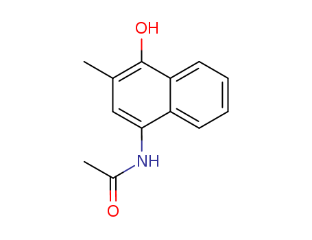N-(4-hydroxy-3-methyl-1-naphthyl)acetamide