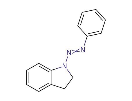 Molecular Structure of 37867-81-5 (3-(N-indolino)-1-phenyltriazene)