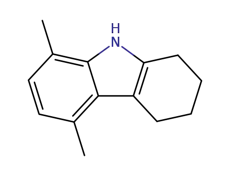 Molecular Structure of 36729-38-1 (1H-Carbazole, 2,3,4,9-tetrahydro-5,8-dimethyl-)