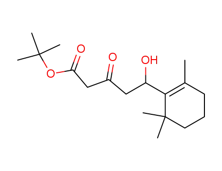 5-Hydroxy-3-oxo-5-(2,6,6-trimethyl-cyclohex-1-enyl)-pentanoic acid tert-butyl ester