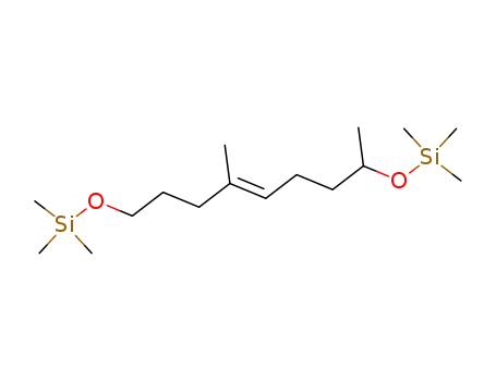Molecular Structure of 87791-09-1 (bis(trimethylsilyl) ether of 4-methyl-4E-nonene-1,8-diol)